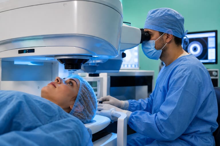 Chirurgie laser SMILE