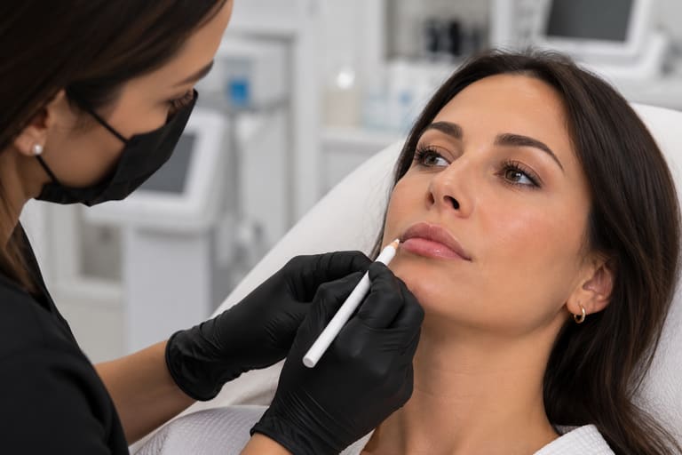 Injections des lèvres