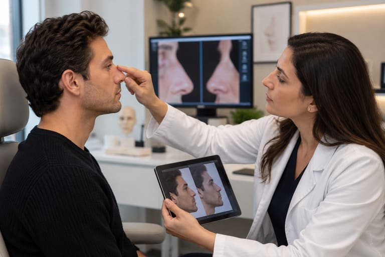 Augmentation du menton